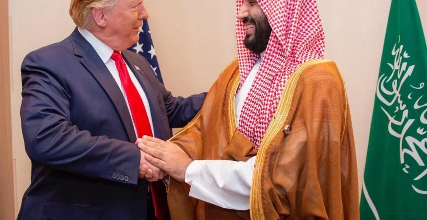ترامب و بن سلمان