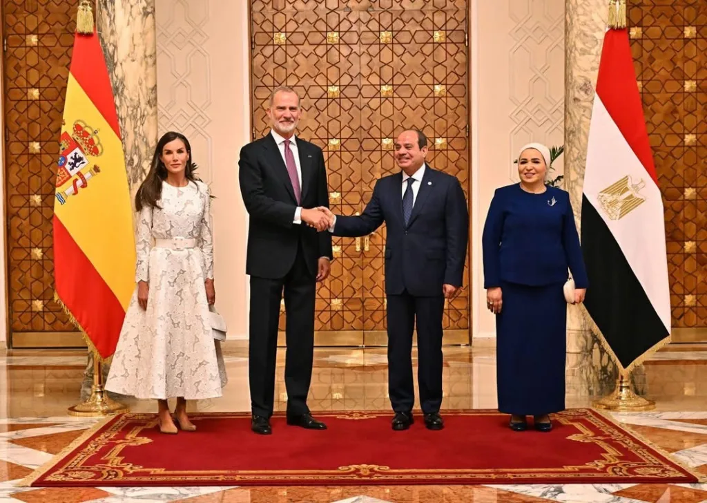 زيارة تاريخية لجلالة الملك فيليبي السادس، ملك إسبانيا، و الملكة ليتيزيا، في أول زيارة دولة يقوم بها إلى مصر 8 IMG 1143