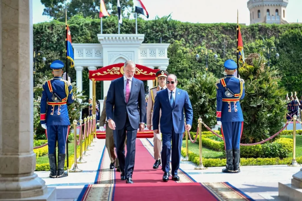 زيارة تاريخية لجلالة الملك فيليبي السادس، ملك إسبانيا، و الملكة ليتيزيا، في أول زيارة دولة يقوم بها إلى مصر 7 IMG 1145