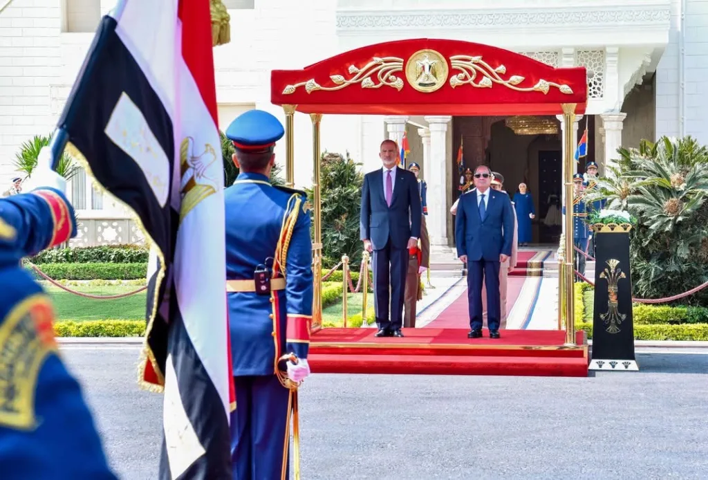 زيارة تاريخية لجلالة الملك فيليبي السادس، ملك إسبانيا، و الملكة ليتيزيا، في أول زيارة دولة يقوم بها إلى مصر 6 IMG 1146