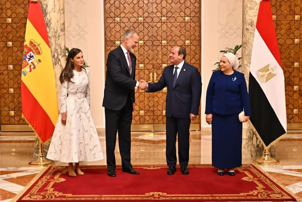 زيارة تاريخية لجلالة الملك فيليبي السادس، ملك إسبانيا، و الملكة ليتيزيا، في أول زيارة دولة يقوم بها إلى مصر 10 IMG 1147