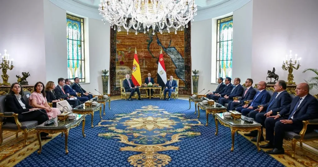 زيارة تاريخية لجلالة الملك فيليبي السادس، ملك إسبانيا، و الملكة ليتيزيا، في أول زيارة دولة يقوم بها إلى مصر 9 IMG 1150