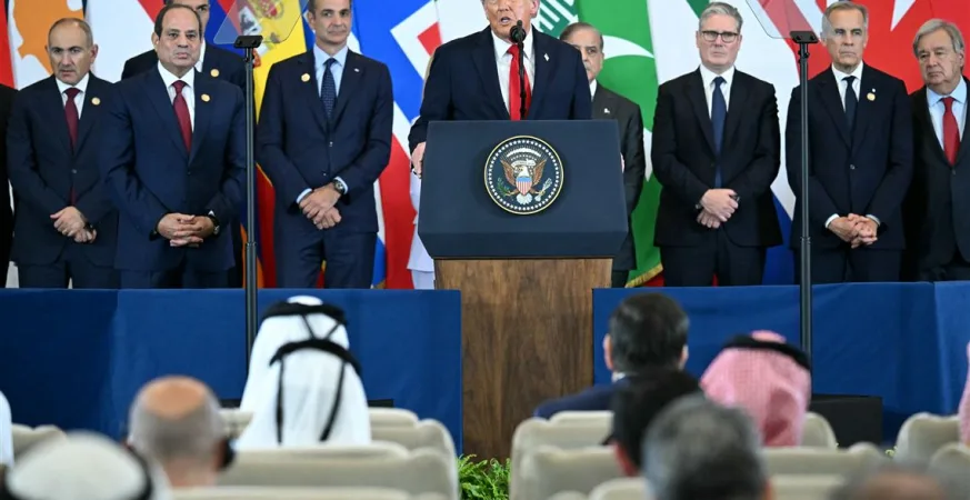 التحالف الدولي يُرسّخ اتفاق غزة بتفويض نزع السلاح 8 - CJ العربية قمة شرم الشيخ السلام