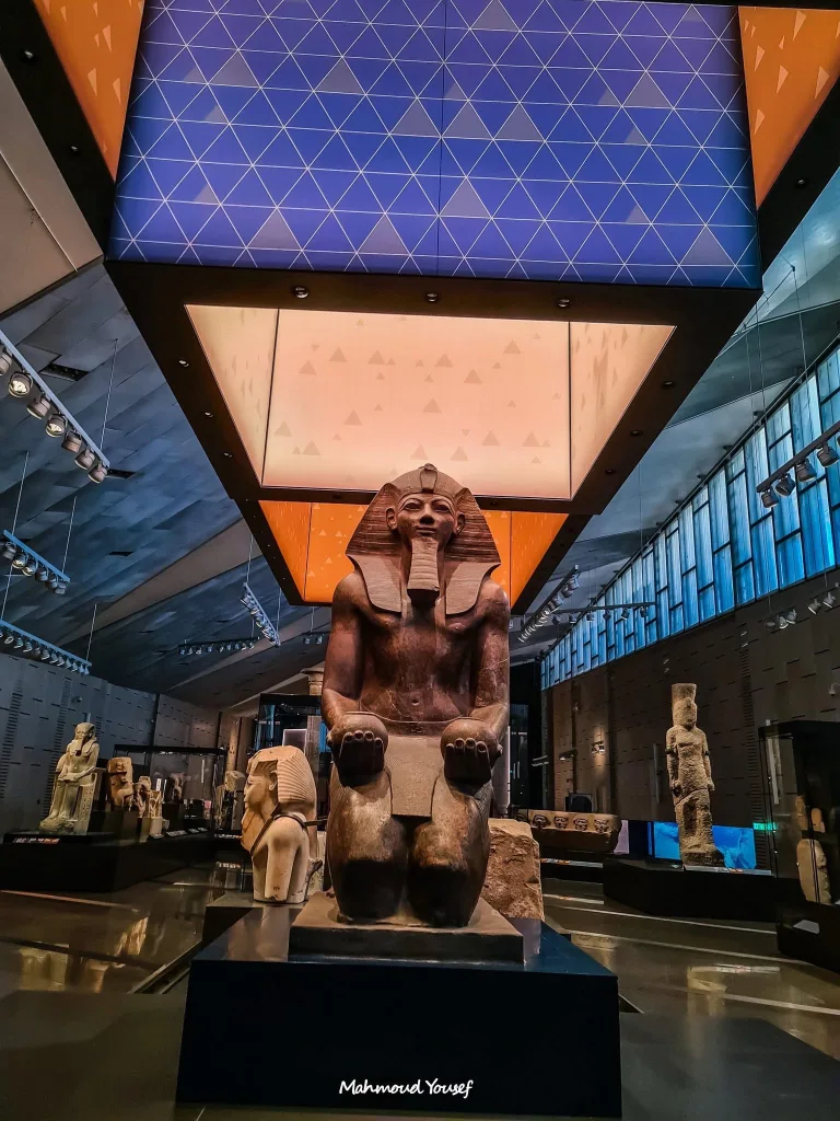 المتحف المصري الكبير"إبداع الحاضر وعراقة الماضي" ينير سماء  مصر  6 - CJ العربية المتحف المصري الكبير