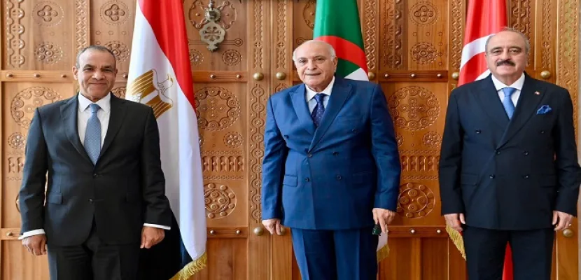 مصر وتونس والجزائر تحث الفصائل الليبية على "الانخراط الجاد" في التسوية السياسية 6 - CJ العربية وزراء خارجية مصر تونس الجزائر